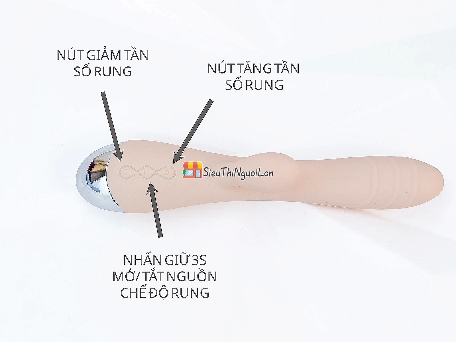 Máy massage rung kích thích điểm G tăng kích thích Rod