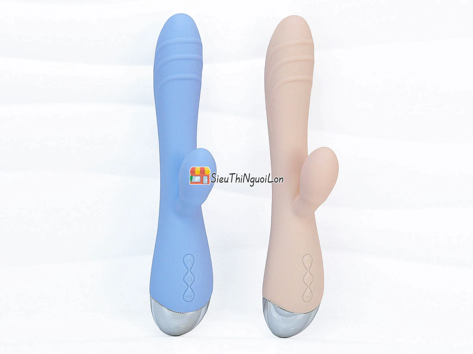 Máy rung đa năng – rung + massage silicon nhiều chế độ