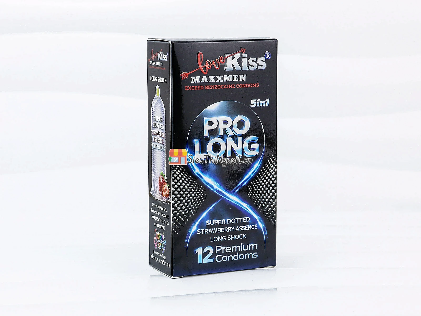 Bao cao su Love Kiss Maxxmen Pro Long 5in1 – kéo dài cuộc yêu