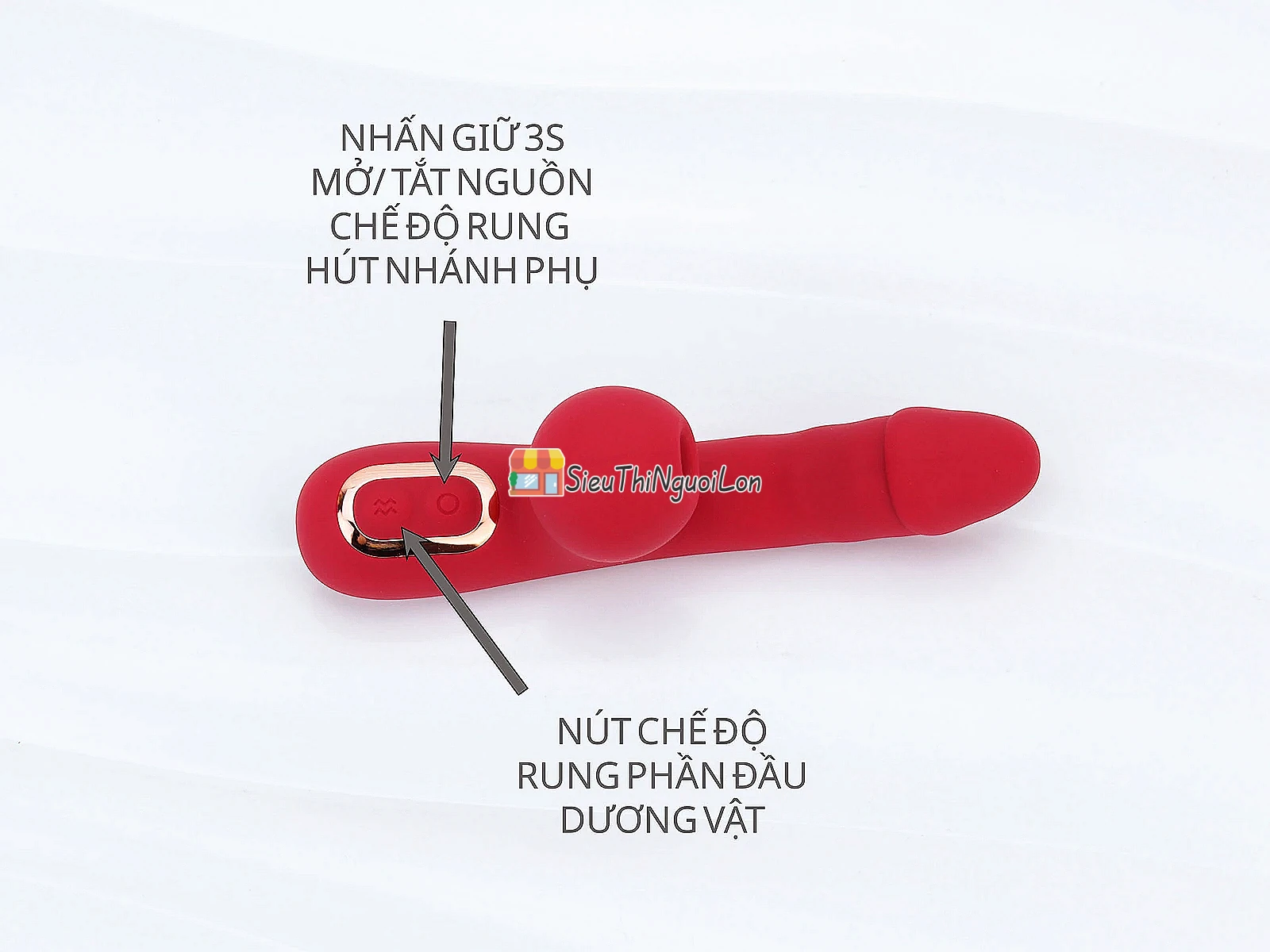 Cu giả đa năng Milly – nhỏ gọn, rung hút massage