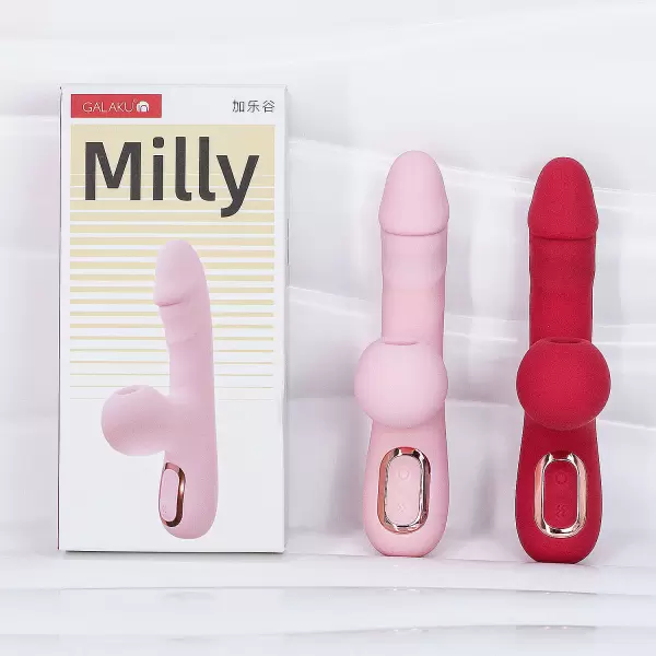 Dương vật giả đa năng Milly - nhỏ gọn, tiện lợi với nhiều chế độ rung hút massage