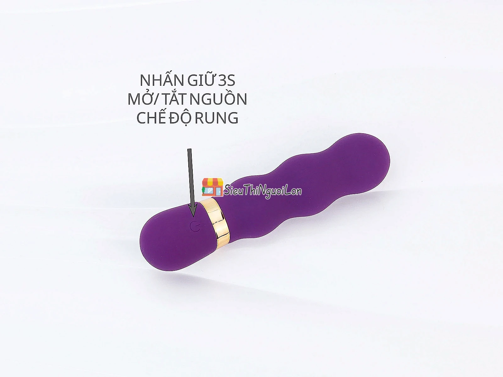 Máy massage điểm G 3 khấc – rung nhiều cấp, silicone mềm