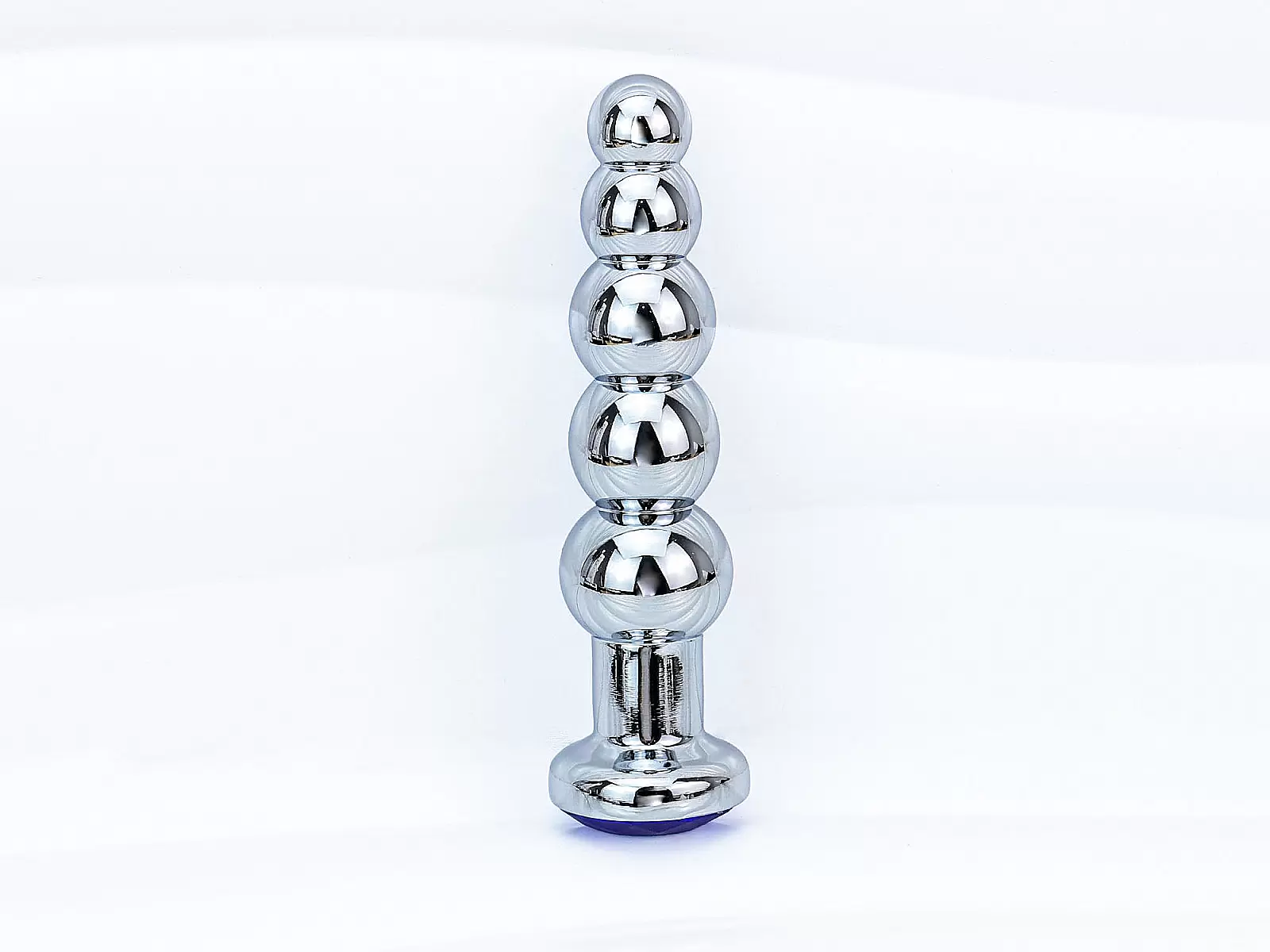 Plug hậu môn inox chân dế pha lê – sang trọng cổ điển