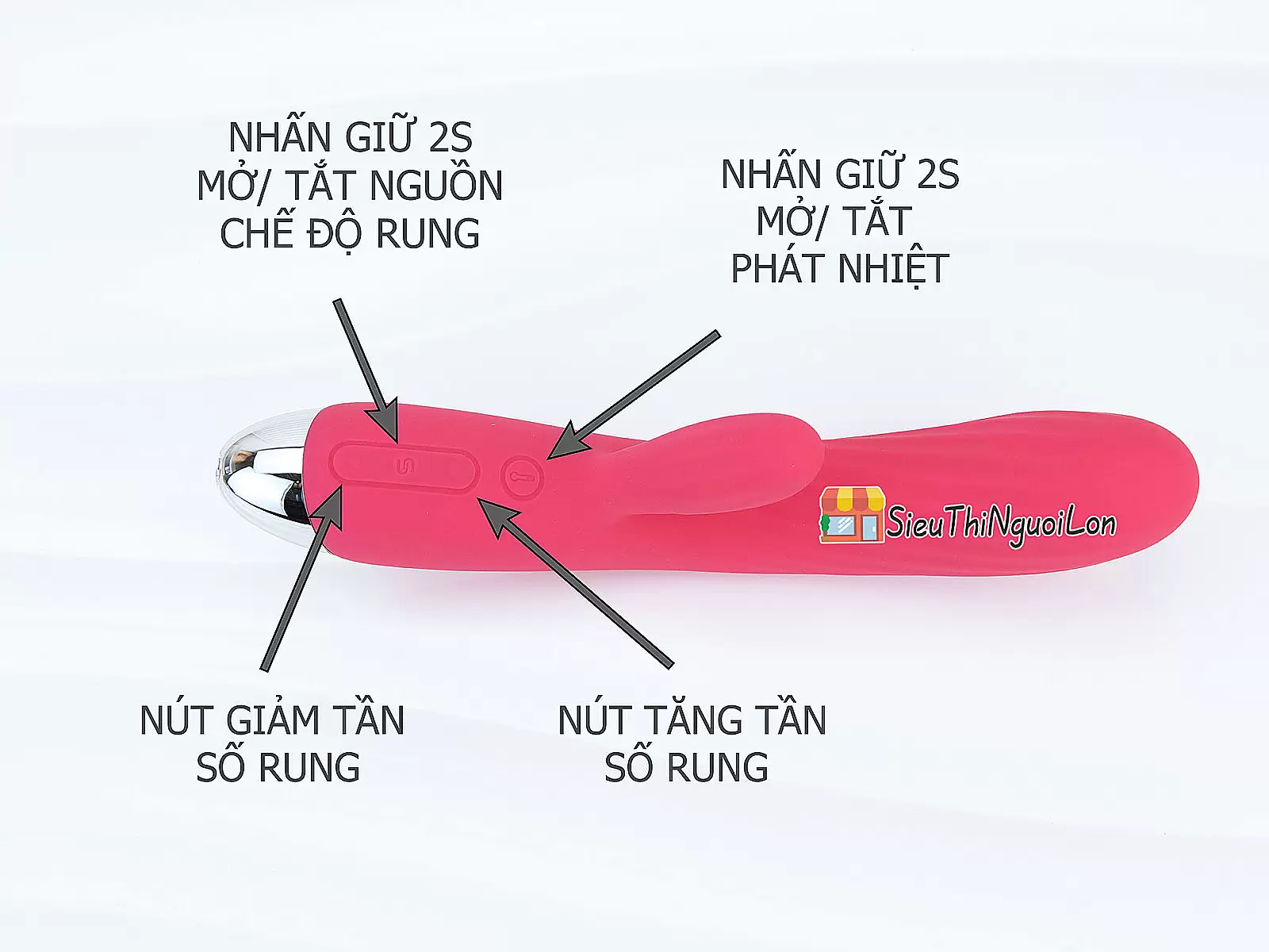 Mát xa điểm G Svakom Angel rung phát nhiệt sưởi ấm