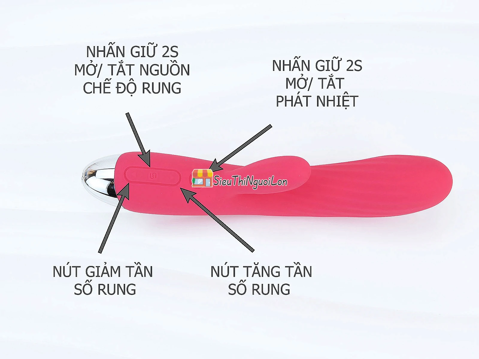 Máy mát xa điểm G Svakom Angel – rung kép, sưởi ấm