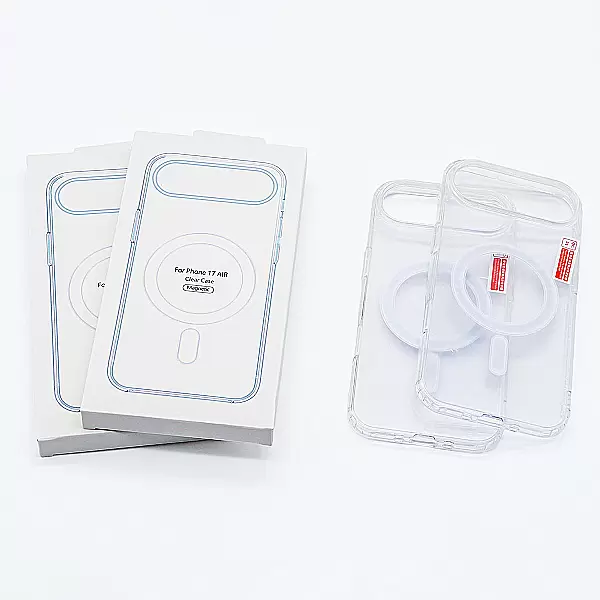 Ốp lưng Clear Case MagSafe iPhone 17 Air – trong suốt