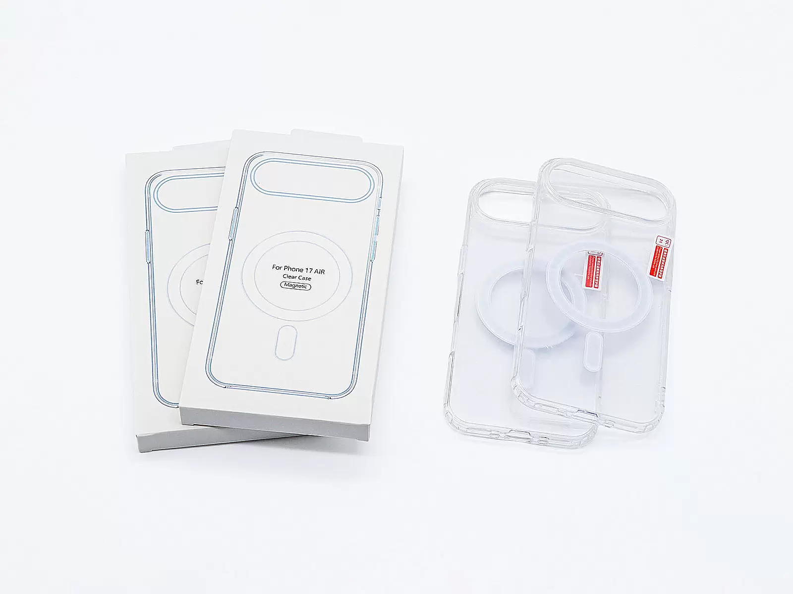 Ốp lưng Clear Case MagSafe iPhone 17 Air – trong suốt
