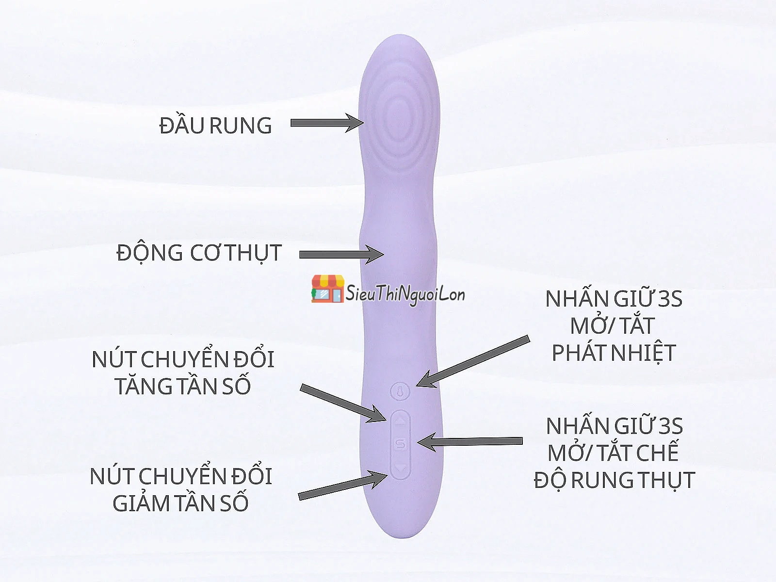 Máy massage SVAKOM Selena – rung thụt, sưởi ấm, chỉnh App