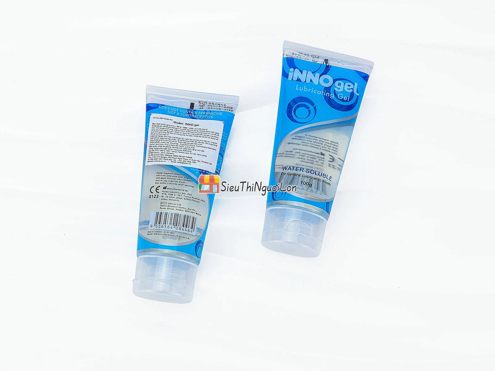 Gel bôi trơn gốc nước INNO Gel giúp tăng độ ẩm, giảm ma sát và mang lại cảm giác trơn mượt tự nhiên