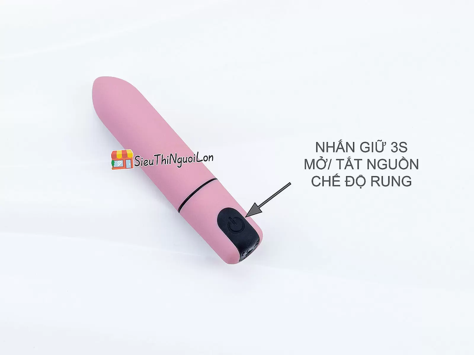 Trứng massage thỏi son nhỏ gọn 10 chế độ rung mạnh mẽ
