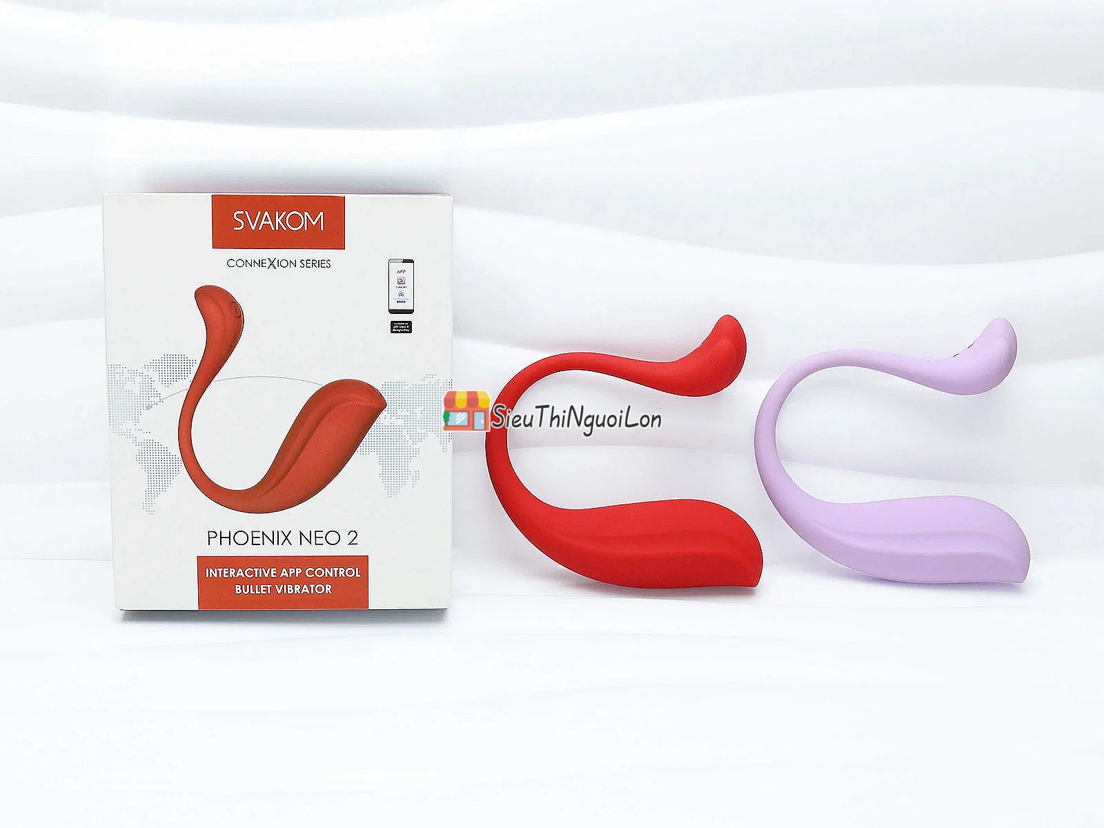 Trứng rung Svakom Phoenix Neo 2 – app điều khiển từ xa toàn cầu
