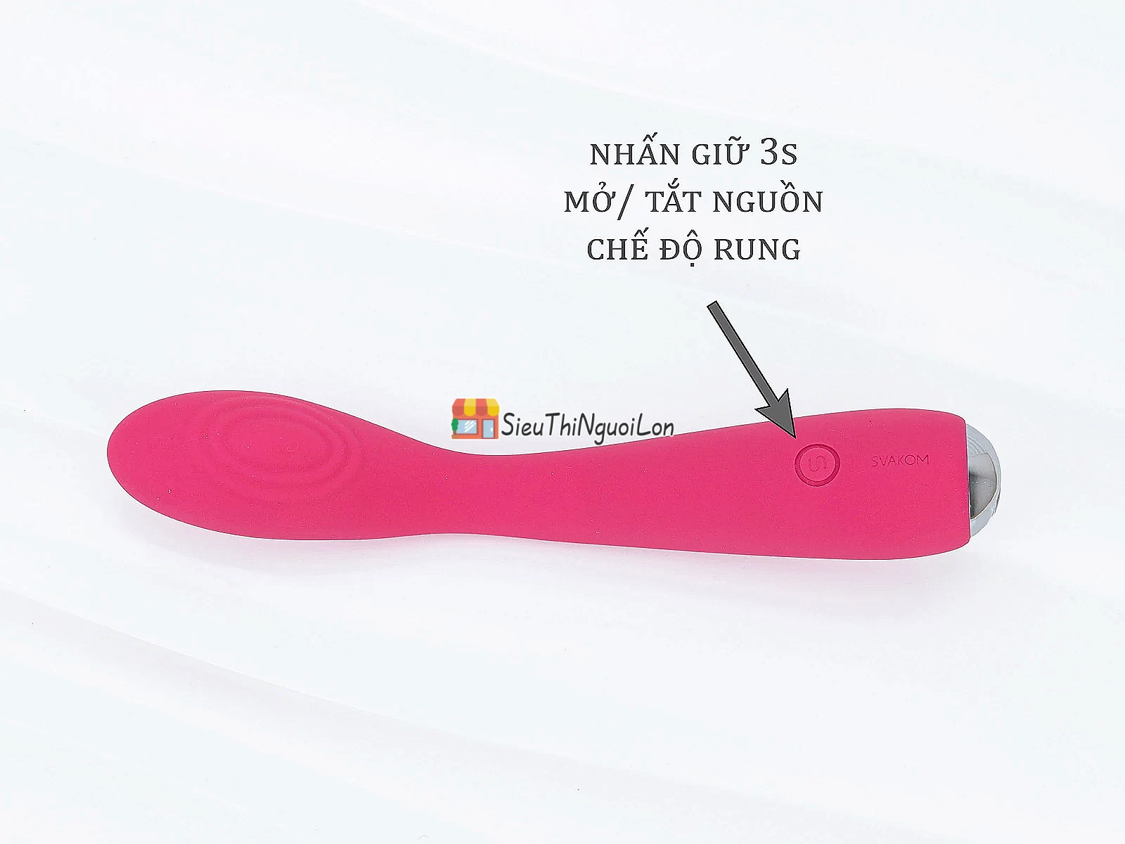 Máy massage ngón tay Svakom Iris 5 chế độ pin sạc nhập khẩu Mỹ