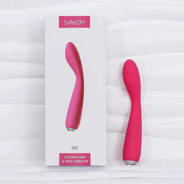 Máy massage ngón tay Svakom Iris 5 chế độ pin sạc nhập khẩu Mỹ