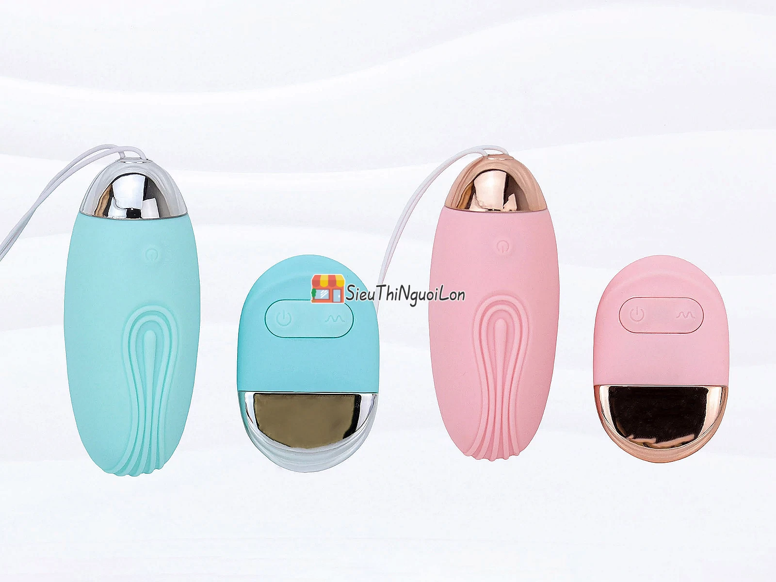 Trứng massage tình yêu Lilo kèm điều khiển rời pin tích hợp