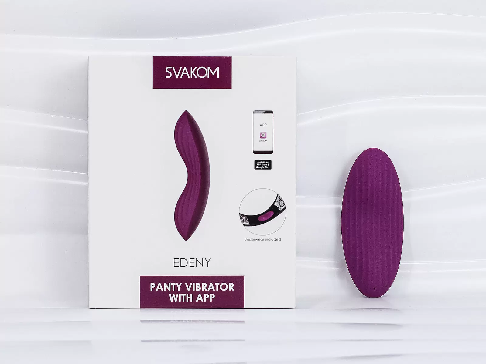 Svakom Edeny – lưỡi liếm G-spot kết nối App có quần lót