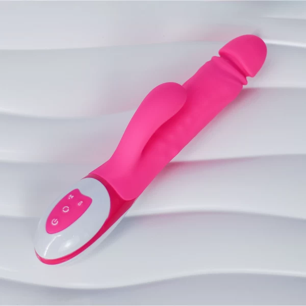 Dương vật giả Nalone Wave ấm nóng cao cấp có bi rung giật pin sạc