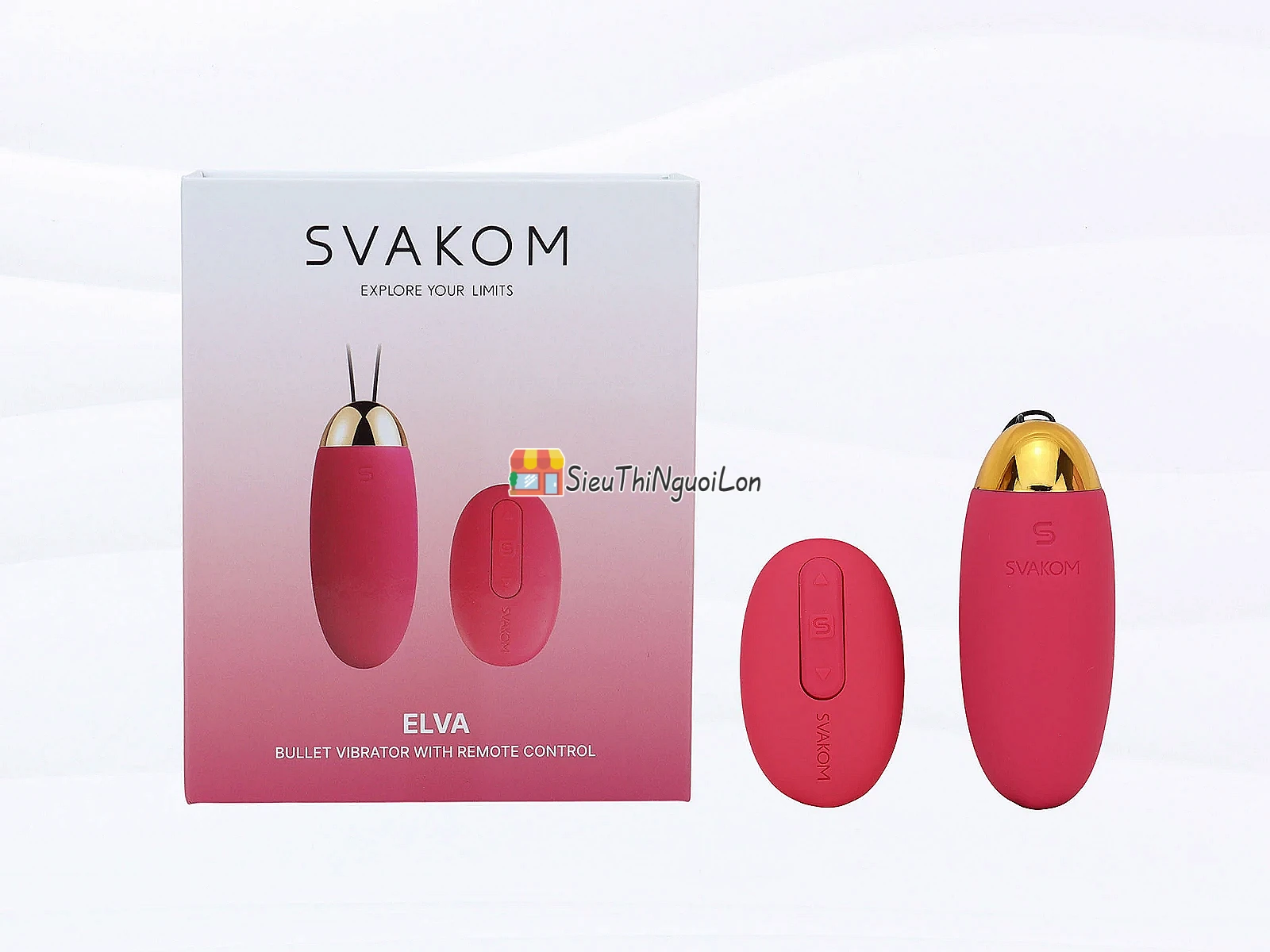 Trứng rung Svakom ELVA – pin sạc, remote, nhập khẩu USA