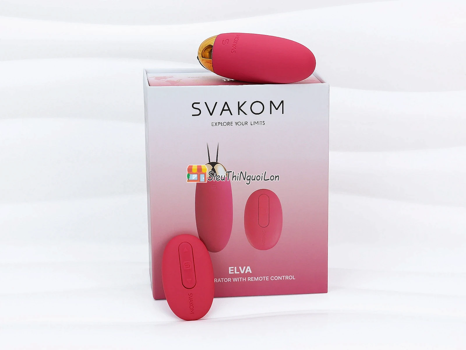 Trứng rung Svakom ELVA – pin sạc, remote, nhập khẩu USA