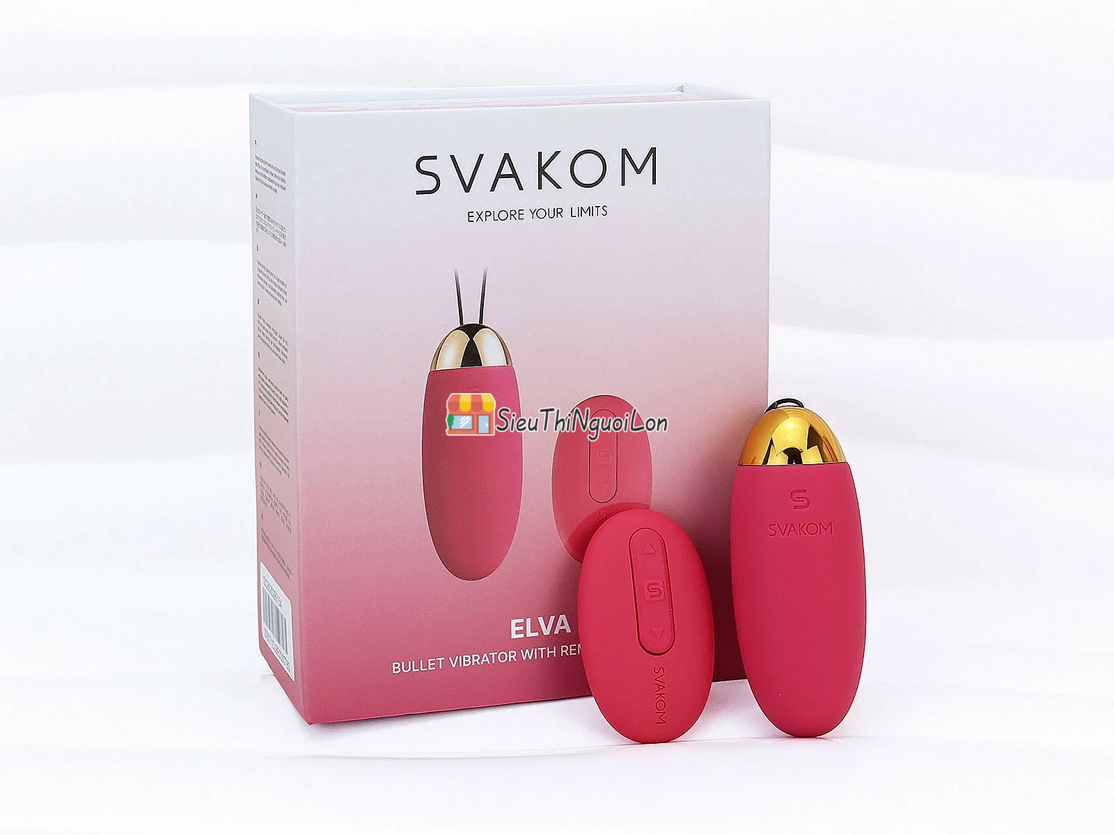 Trứng rung Svakom ELVA – pin sạc, remote, nhập khẩu USA