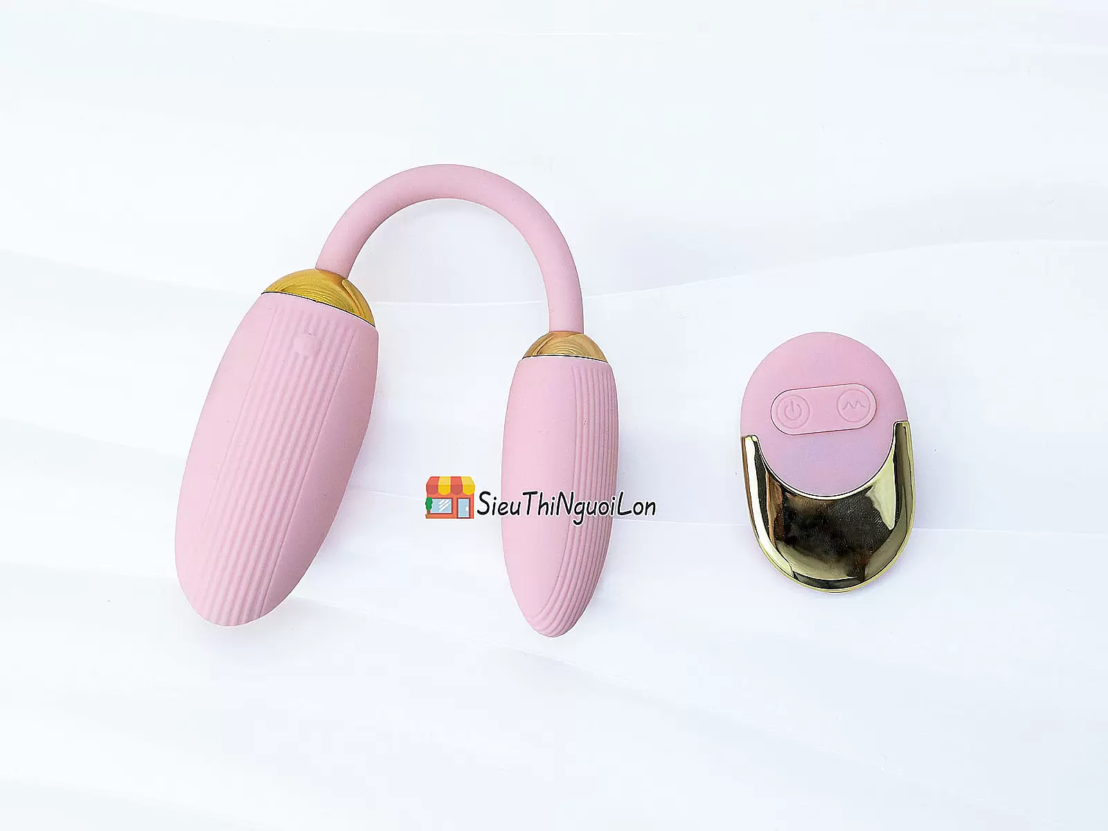 Trứng massage 2 đầu Ankni remote điều khiển