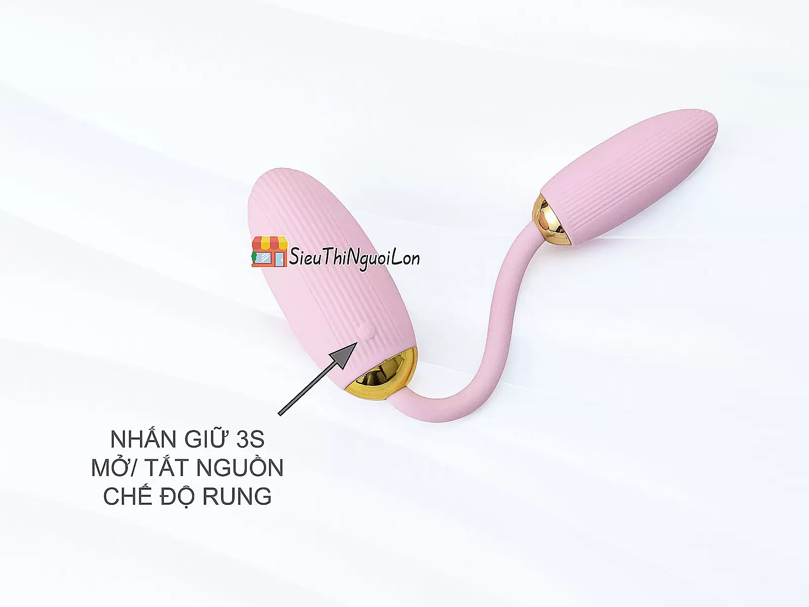 Trứng massage 2 đầu Ankni remote điều khiển