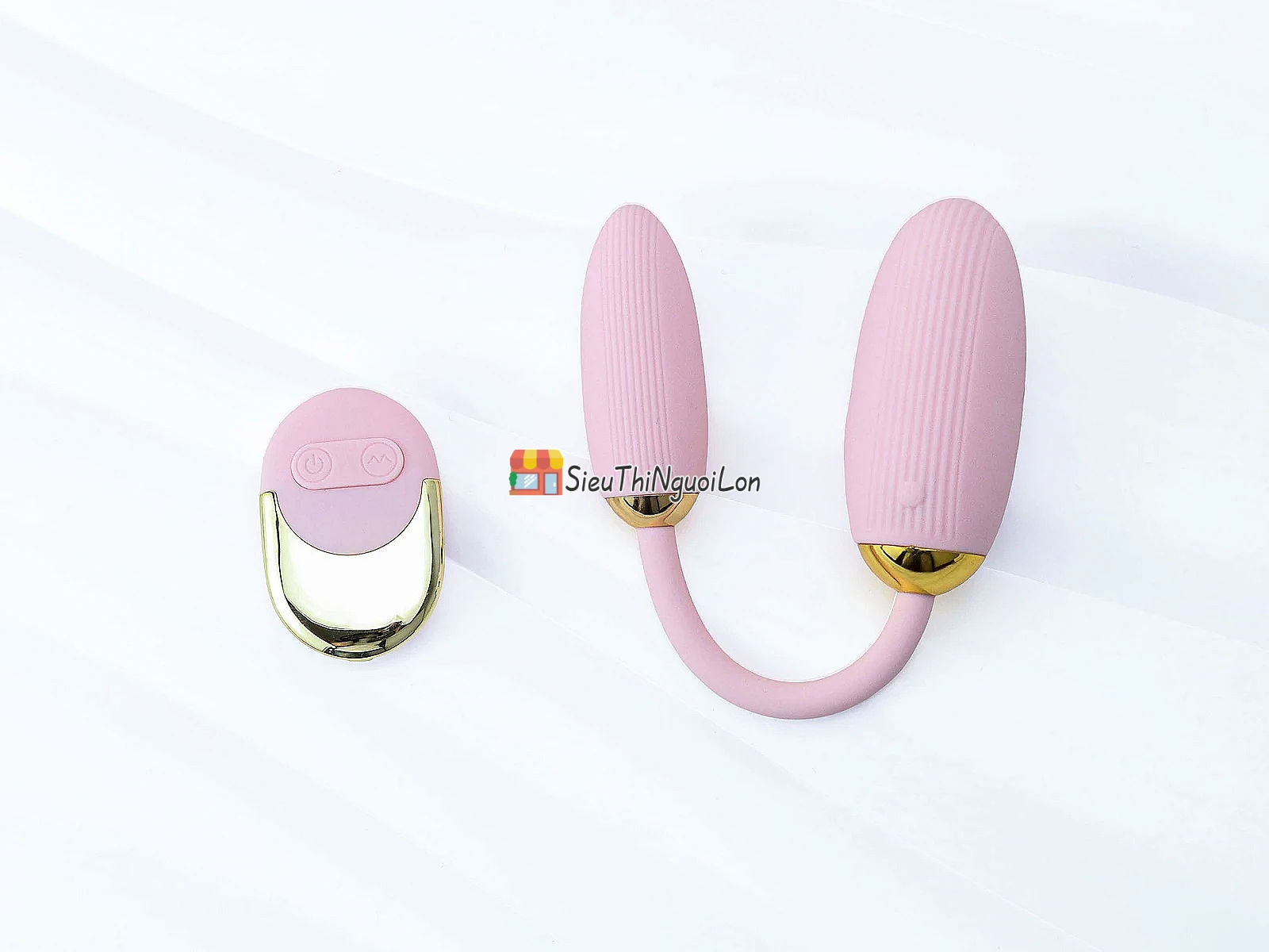 Trứng rung 2 đầu Ankni – kèm remote điều khiển từ xa