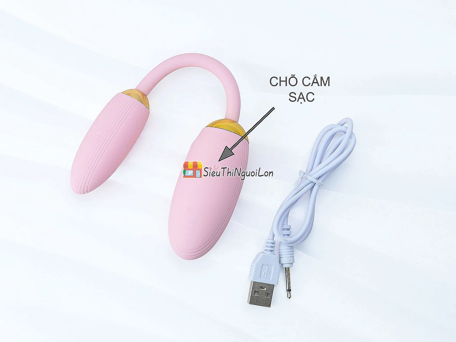 Trứng rung 2 đầu Ankni – kèm remote điều khiển từ xa
