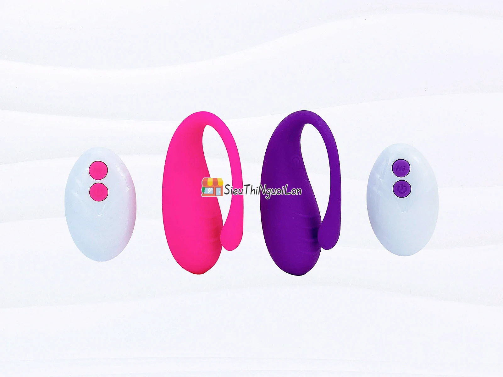 Trứng massage tình yêu tinh trùng pin tích hợp remote điều khiển