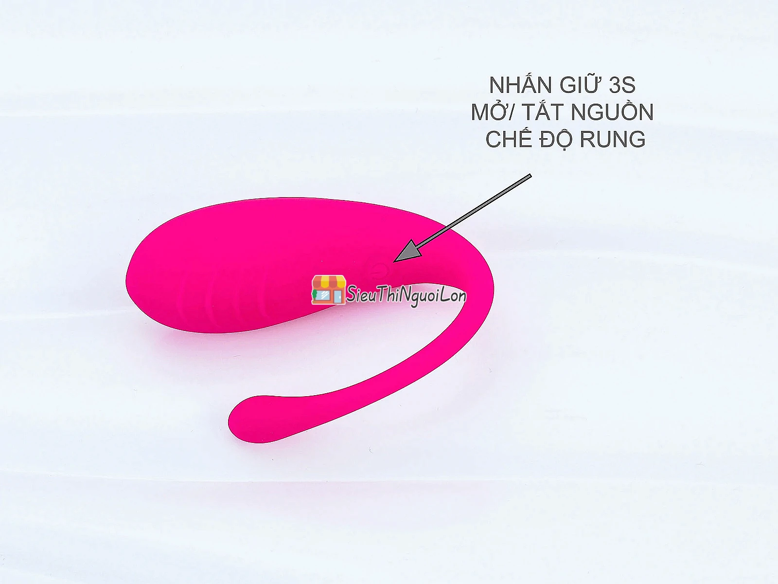 Trứng massage tình yêu tinh trùng pin tích hợp remote điều khiển