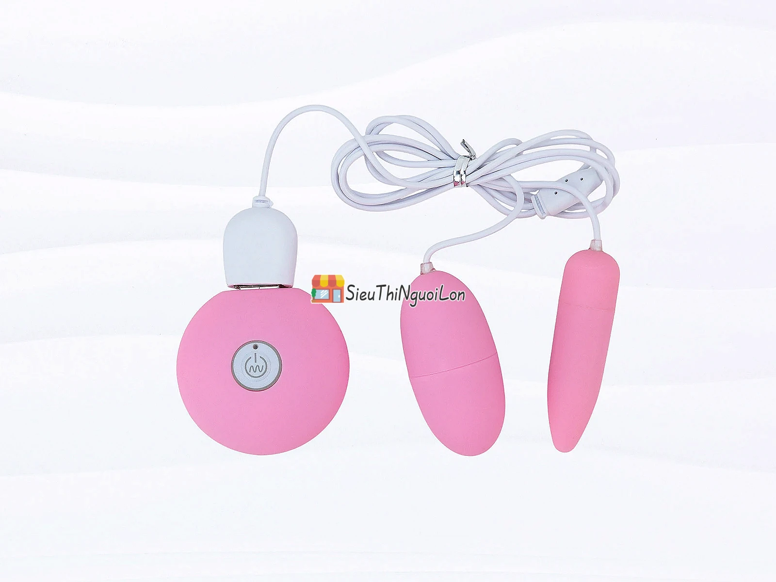 Trứng rung MiChao 2 đầu – pin sạc rung đa tần