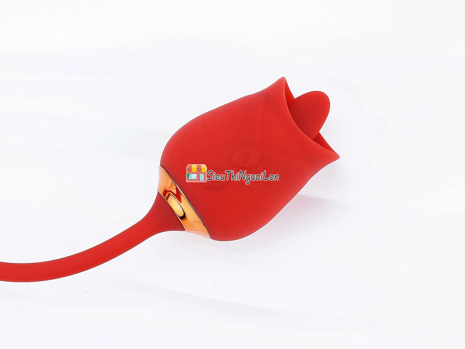 Trứng rung hoa hồng hai đầu lưỡi liếm và trứng rung thụt bồng nổ cảm xúc