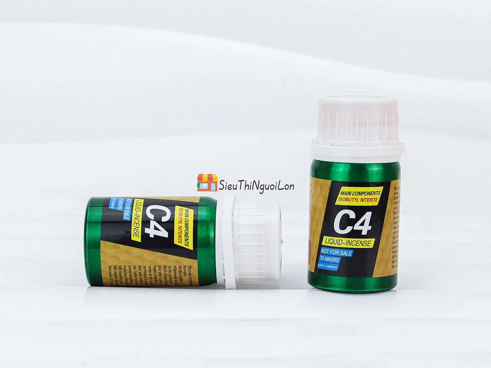 Chai hít khô C4 Liquid Incense 40ml – tăng hưng phấn, thư giãn
