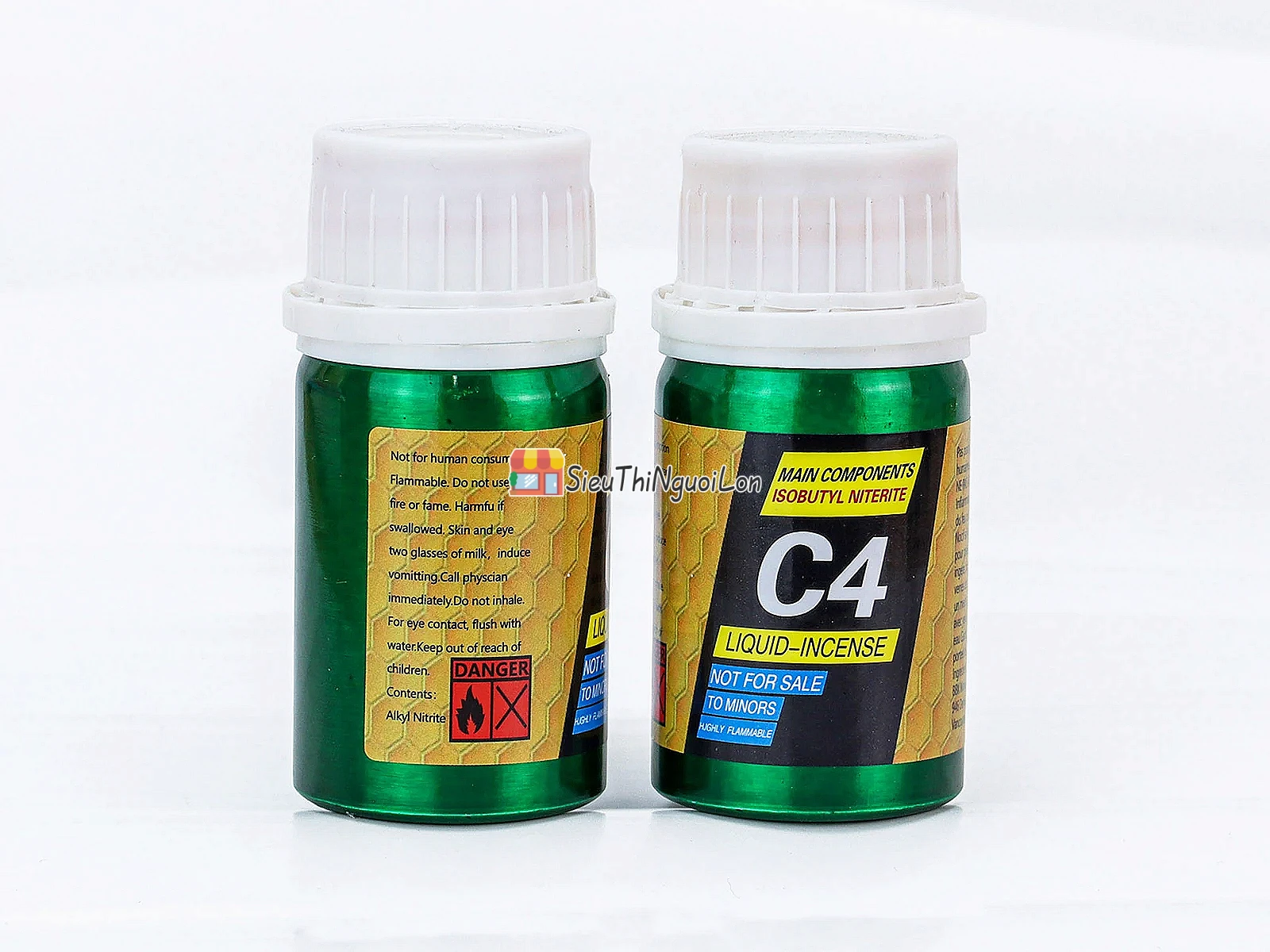 Chai hít khô C4 Liquid Incense 40ml – tăng hưng phấn, thư giãn