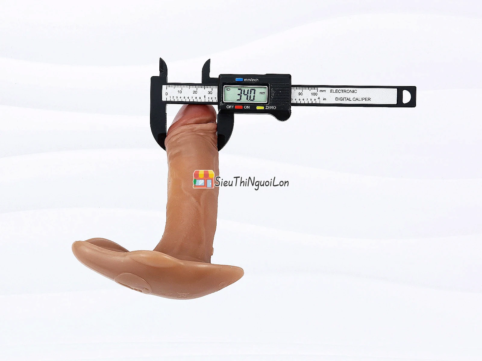 Cu giả rung thụt, phát nhiệt, có remote điều khiển MUHA