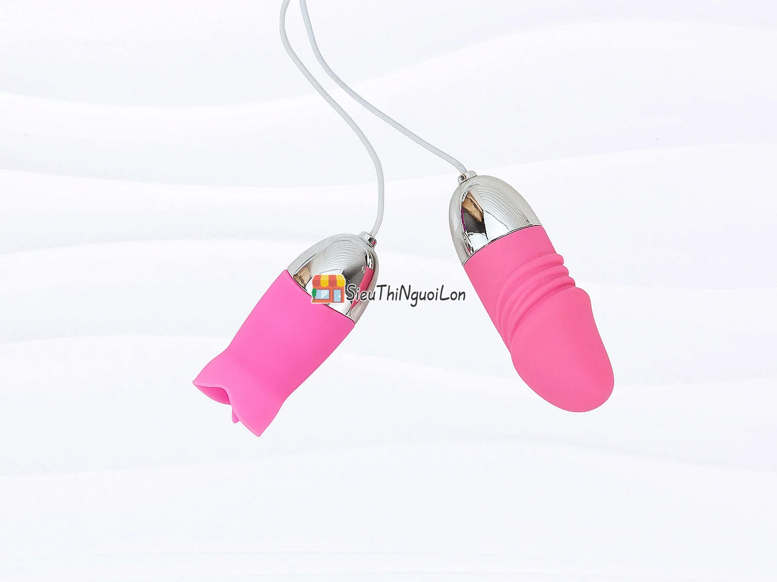 Trứng massage tình yêu mini 2 đầu Vibrating