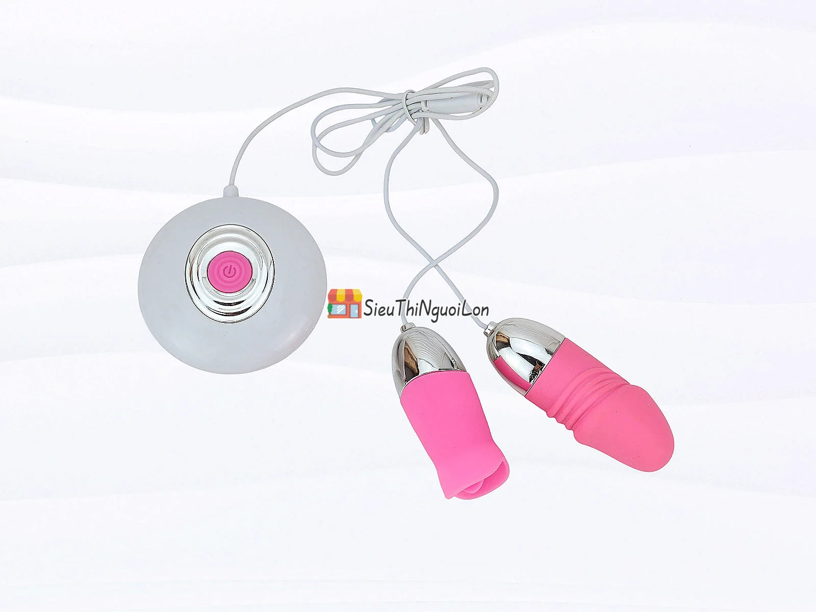 Trứng massage tình yêu mini 2 đầu Vibrating