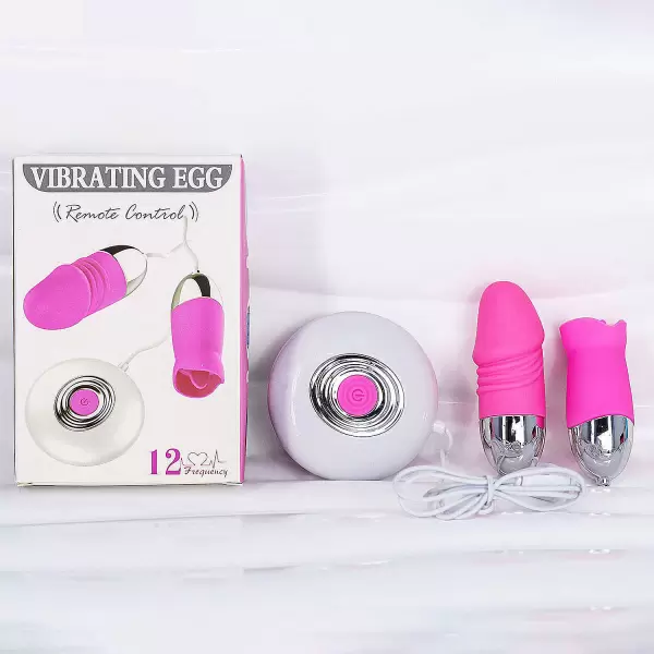 Trứng rung mini Vibrating hai đầu – gọn nhẹ mạnh mẽ