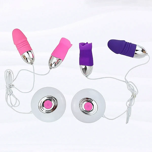 Trứng rung mini Vibrating hai đầu – gọn nhẹ mạnh mẽ