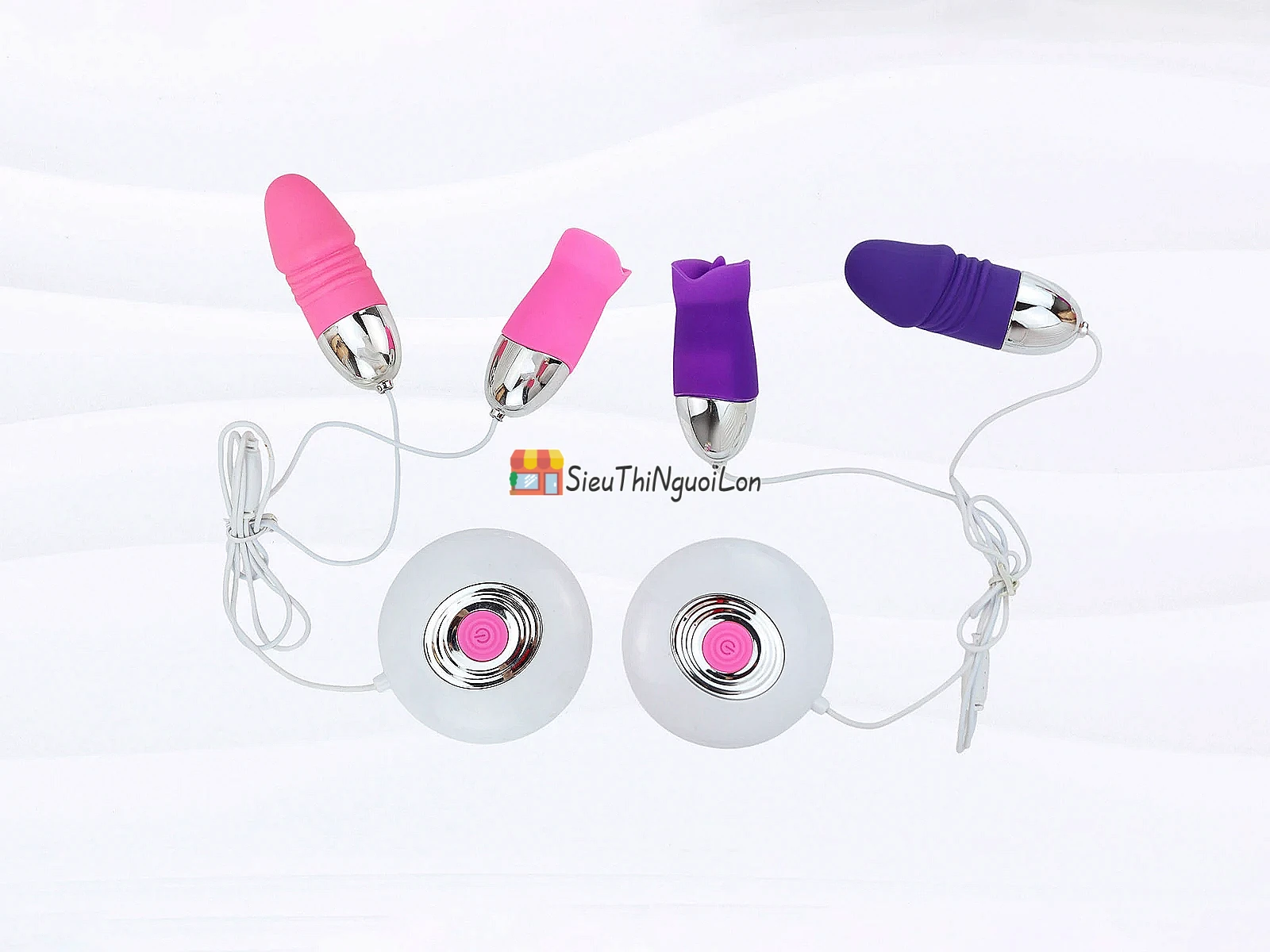 Trứng rung mini Vibrating hai đầu – gọn nhẹ mạnh mẽ