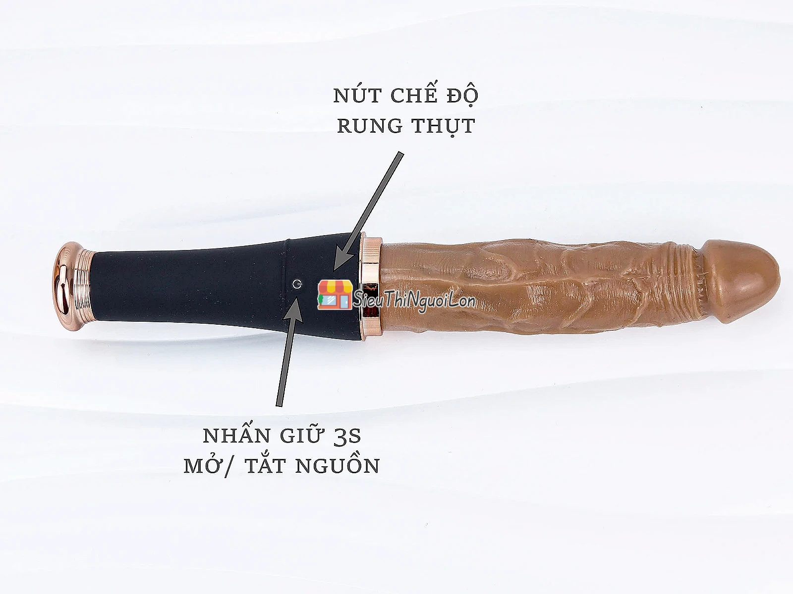 Cu giả ngụy trang gậy bóng chày – rung thụt, nhỏ gọn