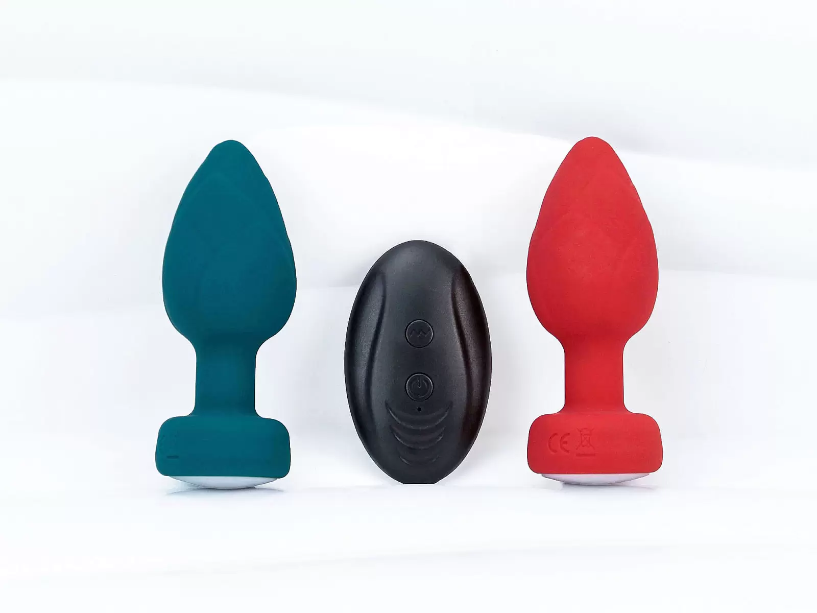 Plug hậu môn rung đa tần phát sáng – silicon LED