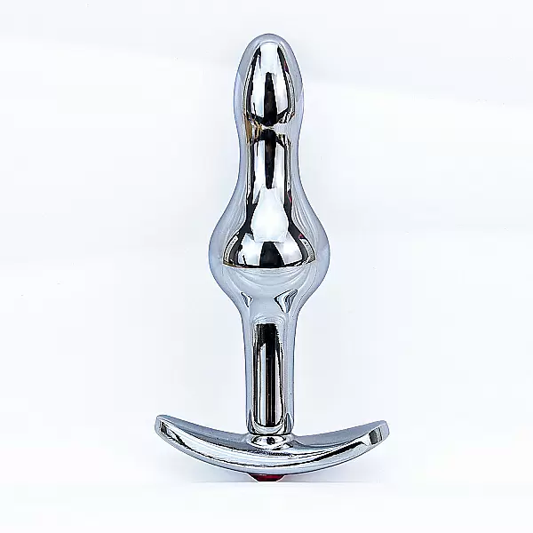 Plug hậu môn inox K1H50 có tay cầm – dễ điều khiển