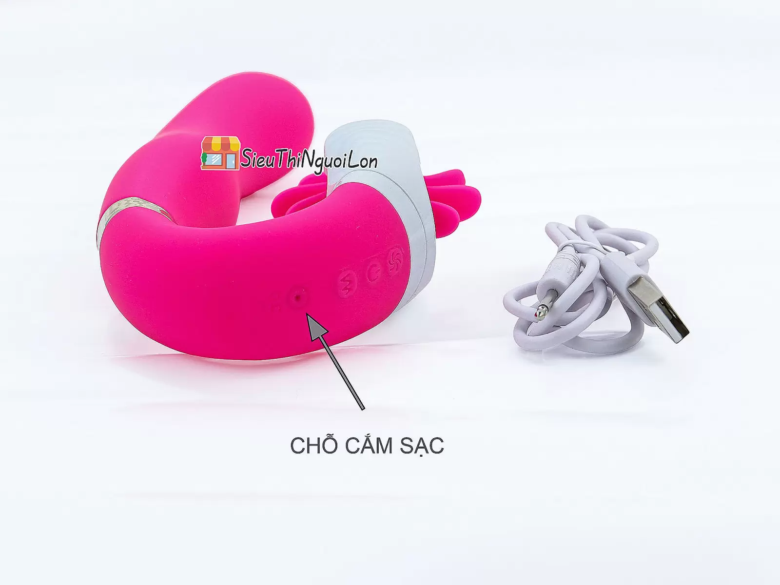 Lưỡi xoay rung massage phát nhiệt Dave CHI