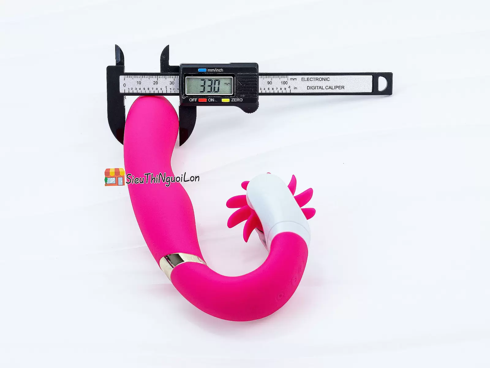 Lưỡi xoay rung massage phát nhiệt Dave CHI