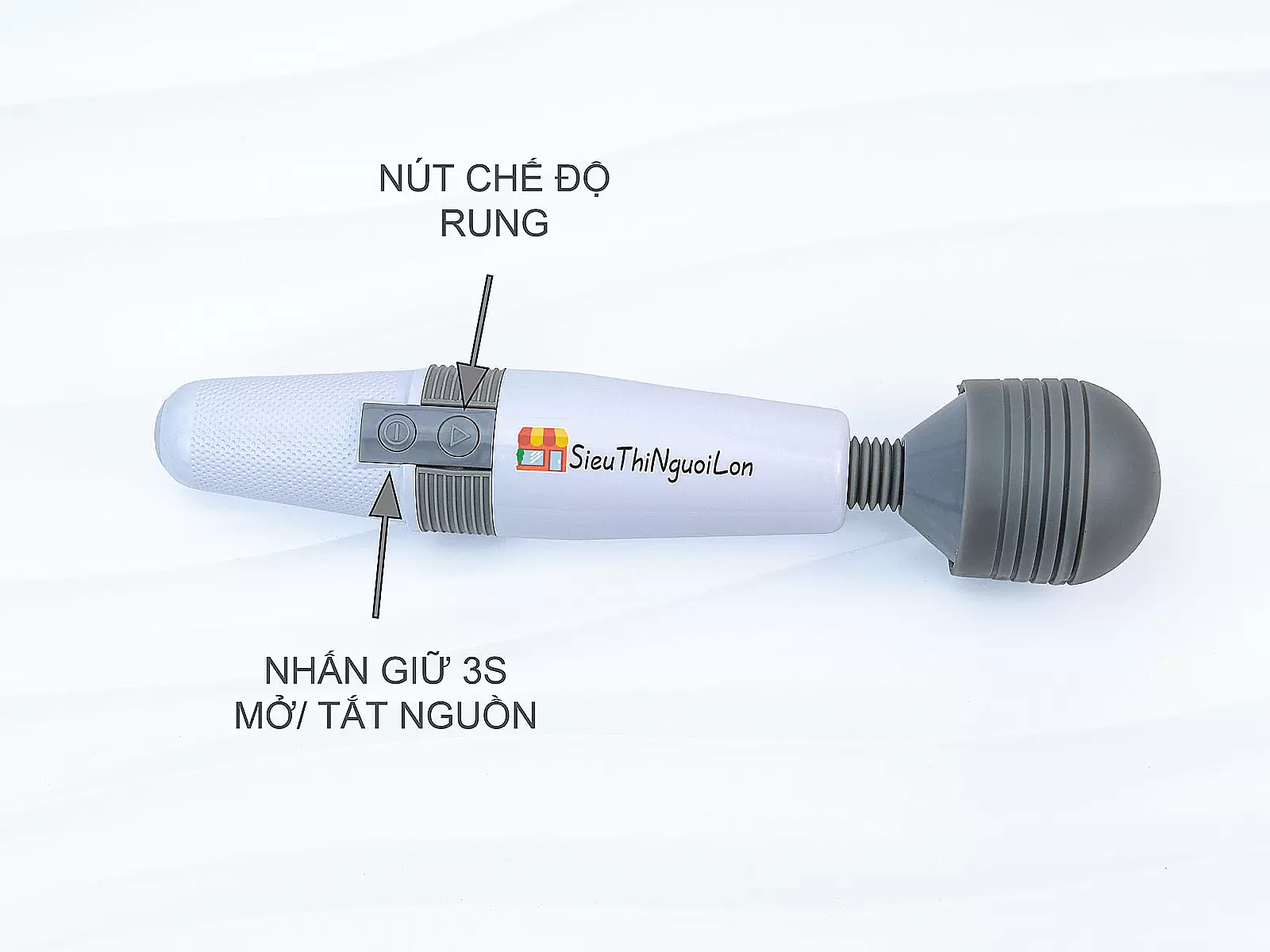 Máy massage Handy rung nhiều chế độ pin tích hợp