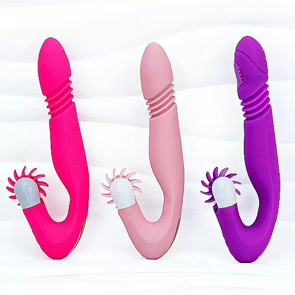 Máy lưỡi liếm Mannuo thụt rung – kích điểm G đa chế độ