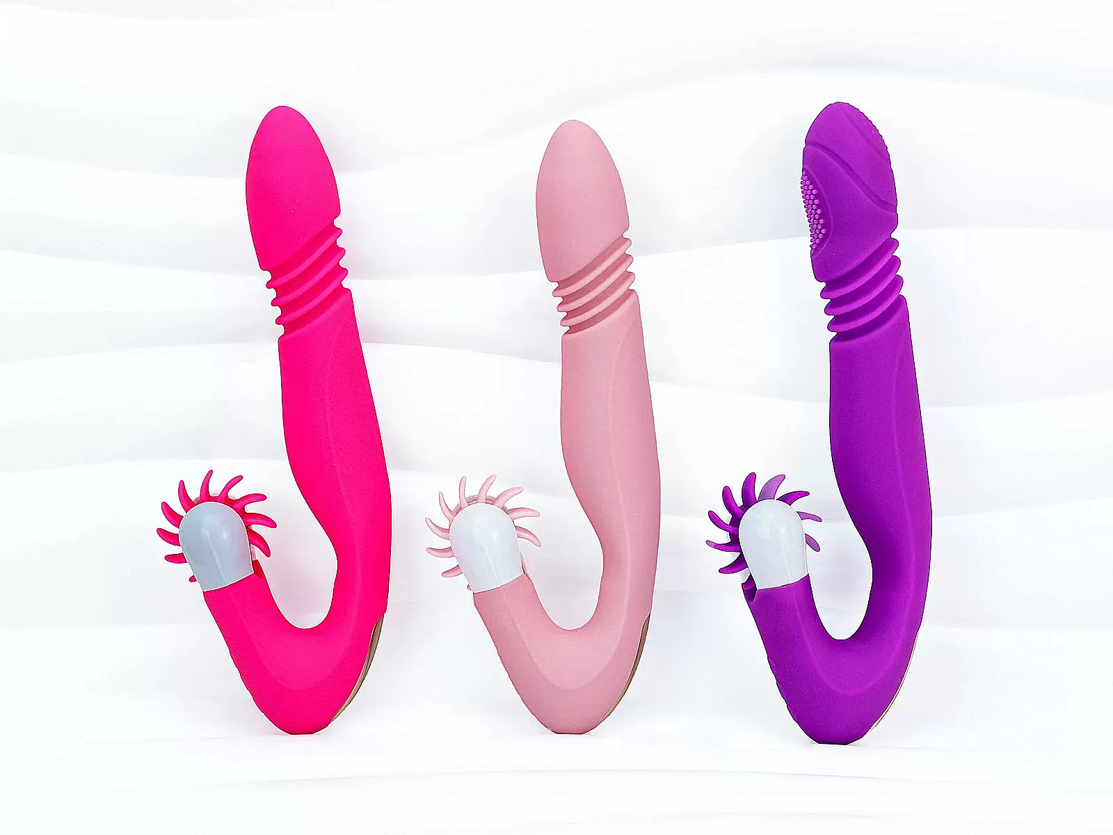 Máy lưỡi liếm Mannuo thụt rung – kích điểm G đa chế độ