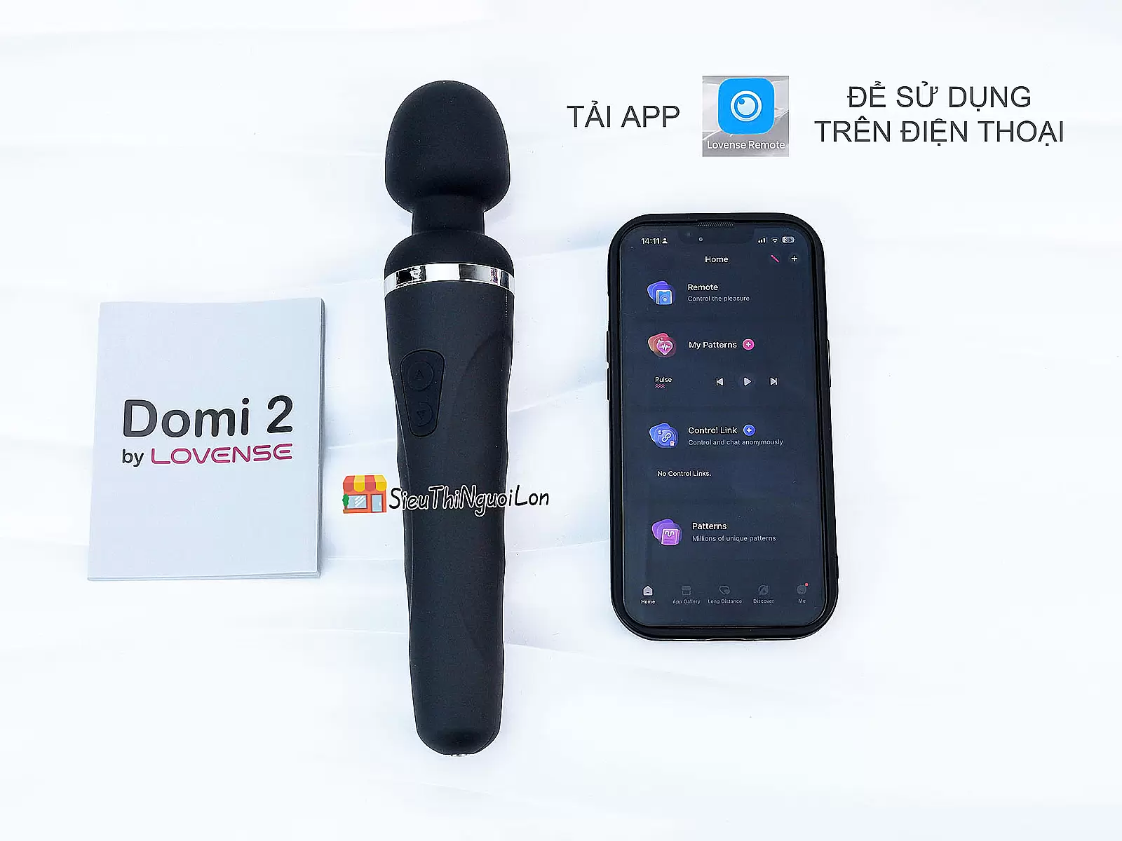 Chày rung massage Lovense Domi 2