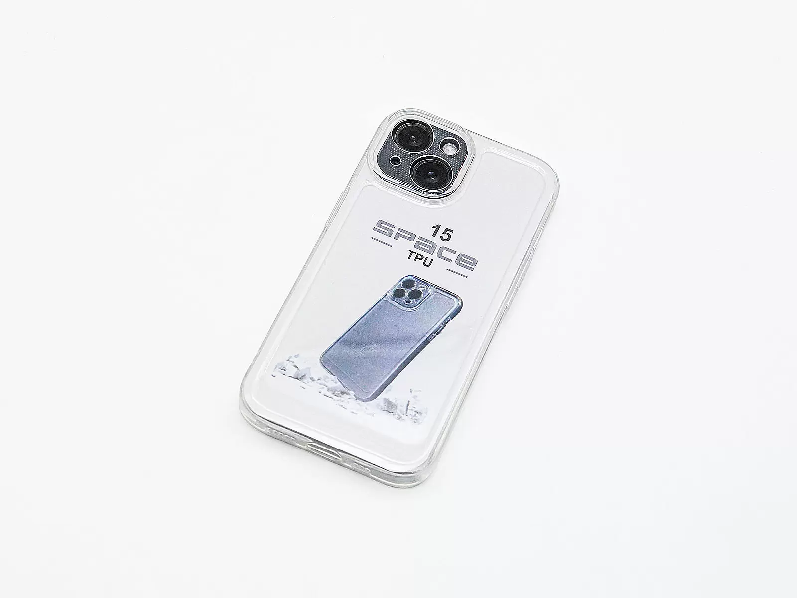 Ốp lưng trong suốt TPU Space cho iPhone 15 / 15 Plus / 15 Pro / 15 Pro Max