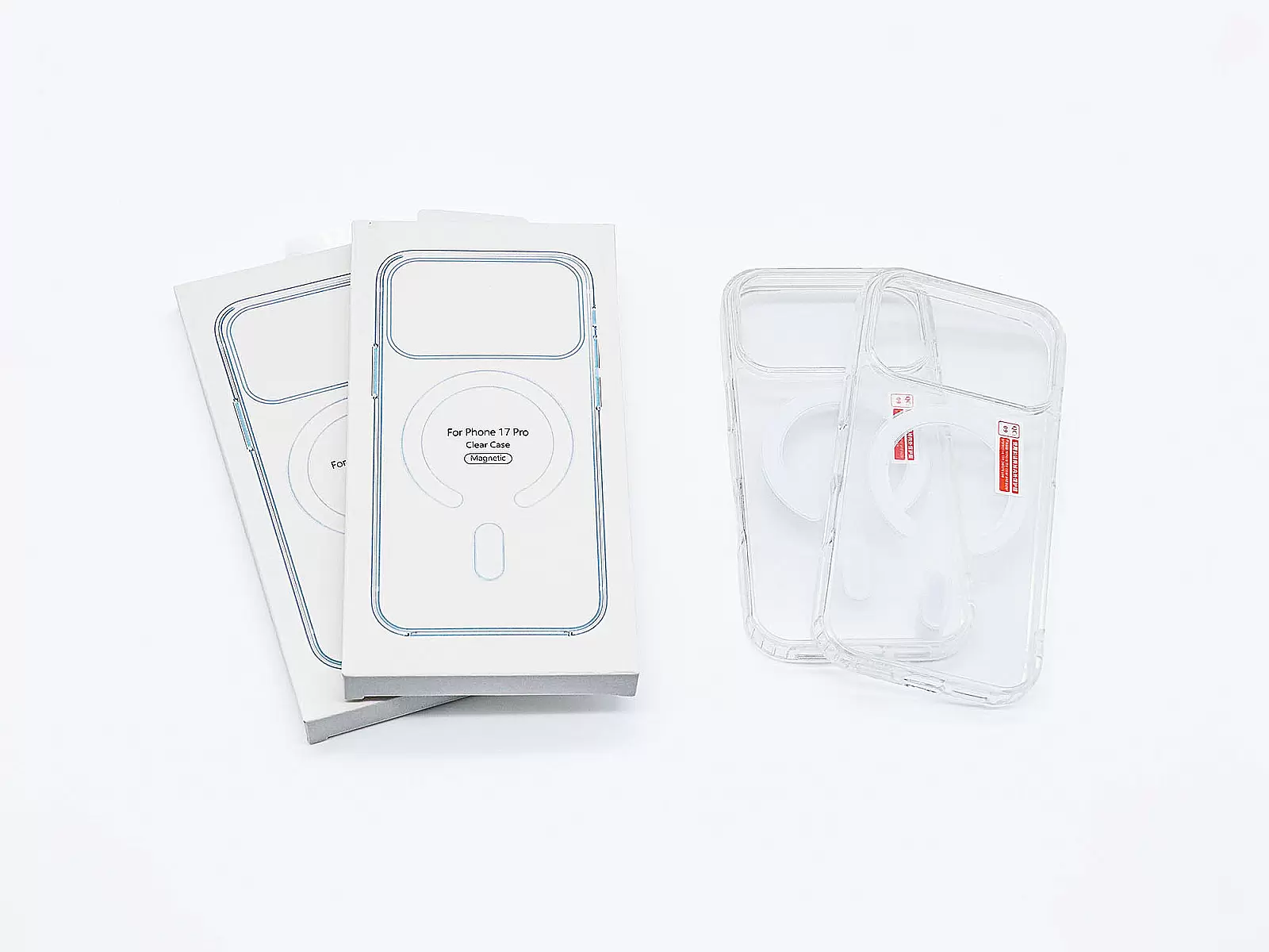 Ốp lưng Clear Case MagSafe iPhone 17 Pro – trong suốt